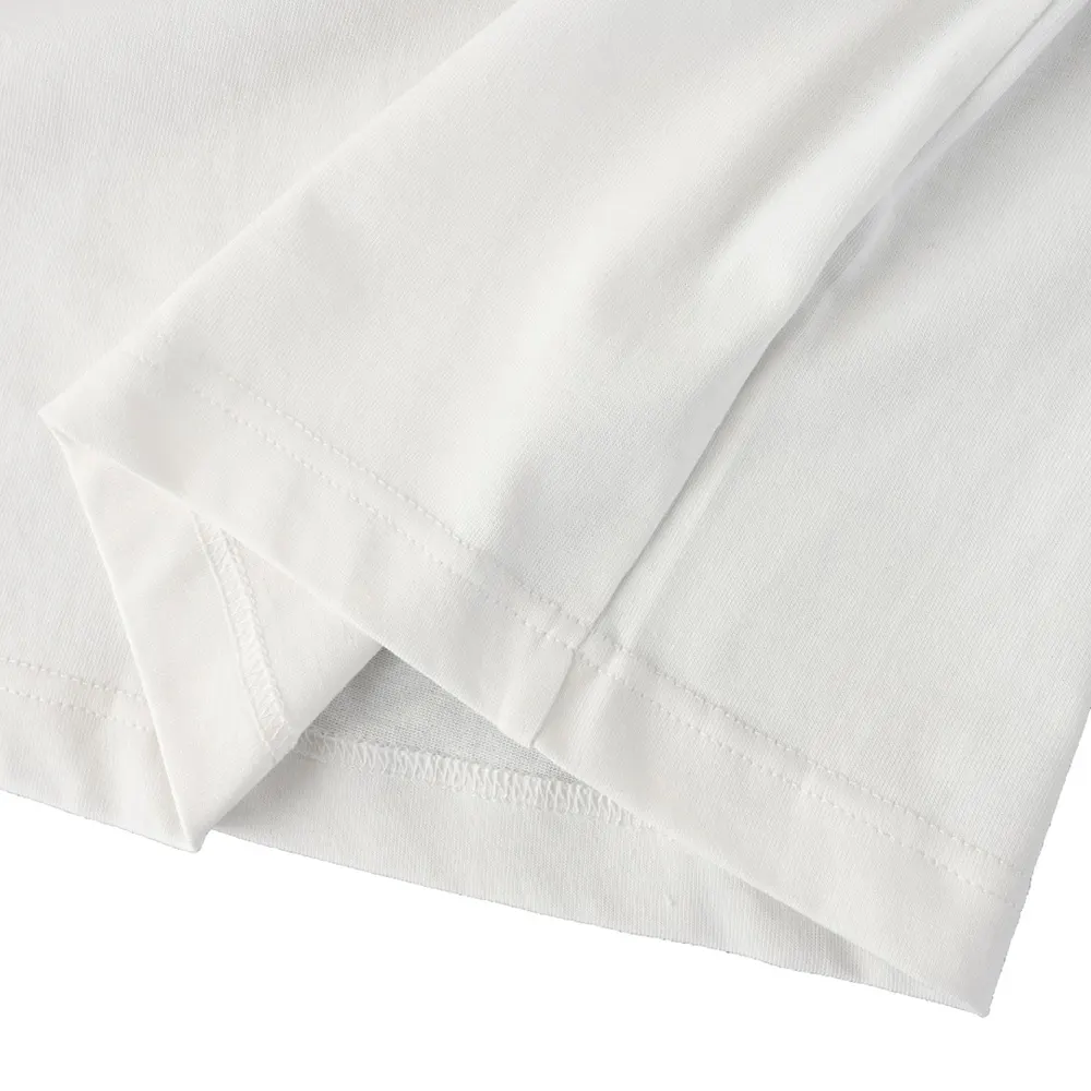 Burberry Men Check Flag Cotton T-shirt-White - image 9