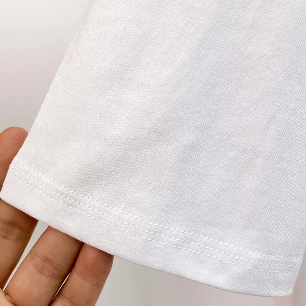 Burberry Women Check Label Cotton T-shirt-White - image 7
