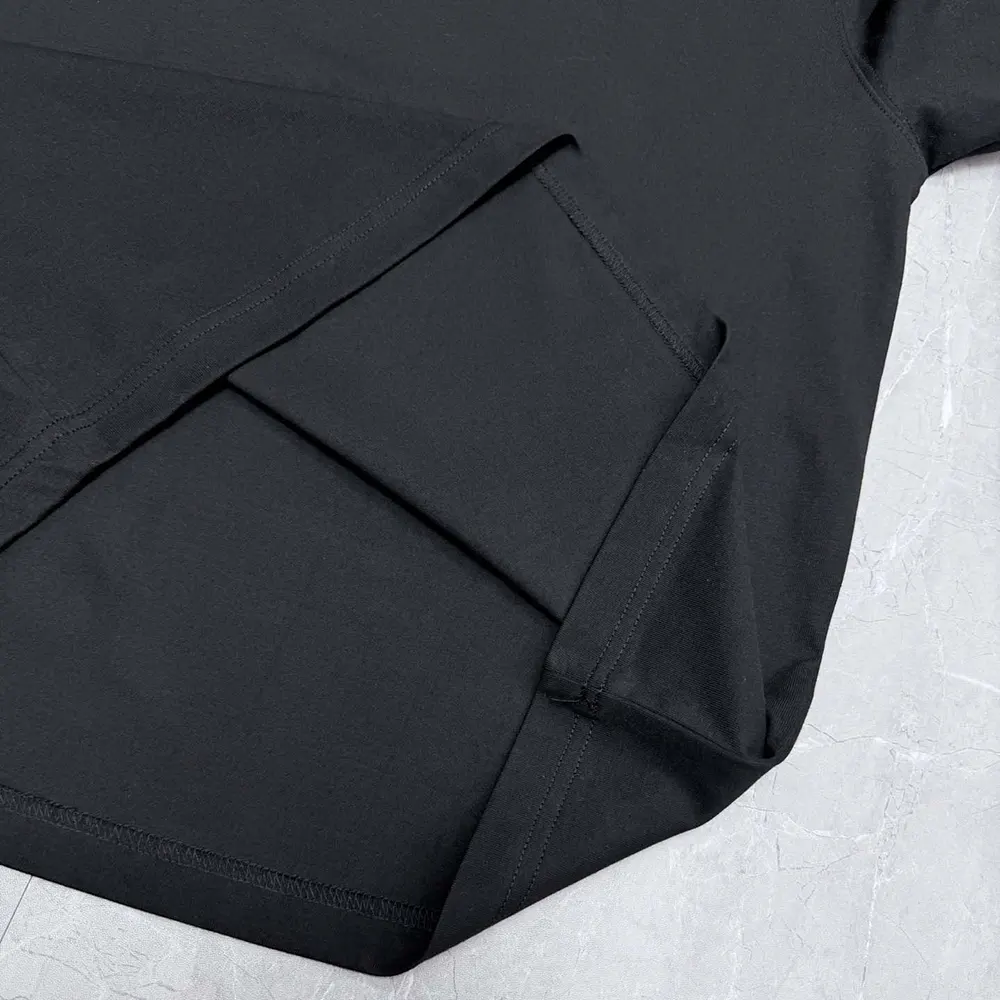 Burberry Women Check Trim Cotton T-shirt-Black - image 9