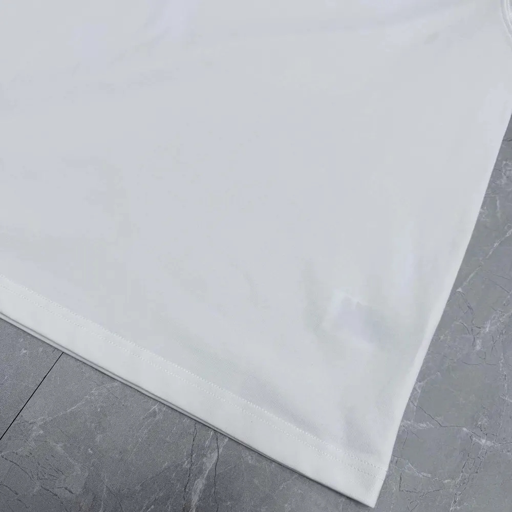 Burberry Women Check Trim Cotton T-shirt-White - image 10