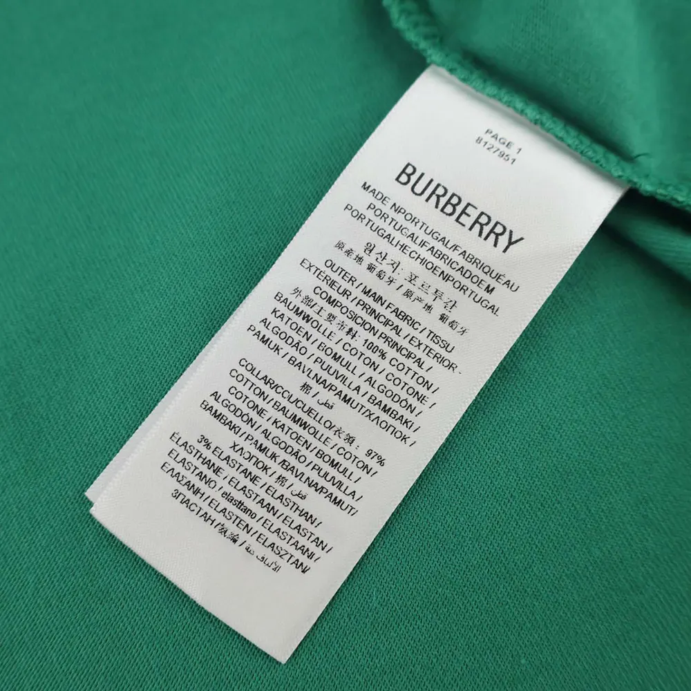 Burberry Women Knight Cotton T-shirt-Green - image 10