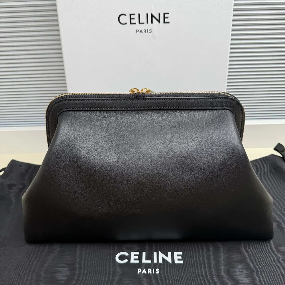 Side profile showing structured silhouette of Celine Women Doctor’S Pouch