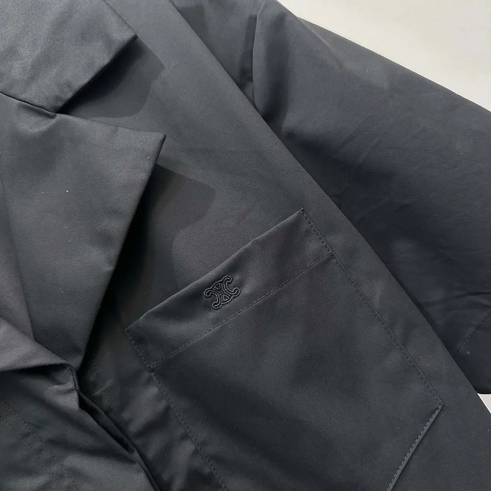 Celine Women Dress in Cotton And Silk Twill - image 7