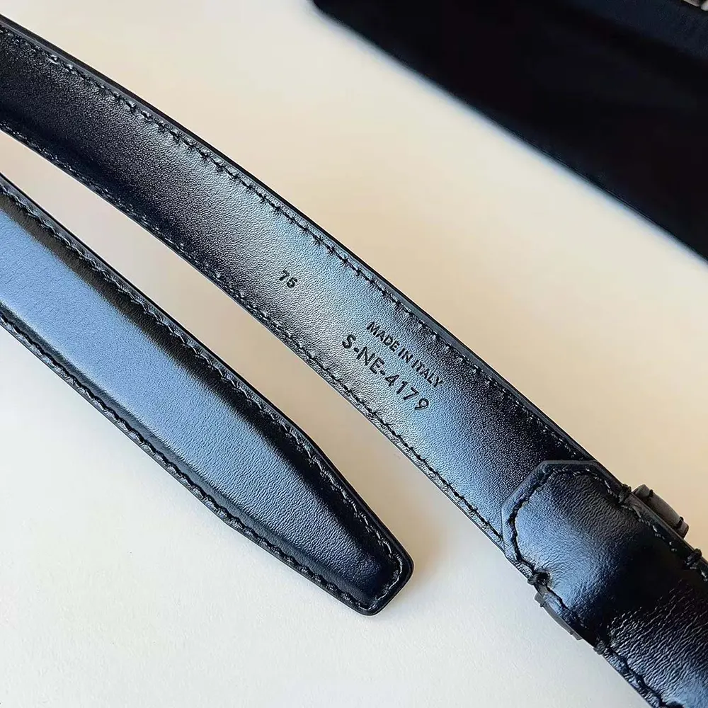 Celine Women Maison Celine Belt 13Mm in Taurillon Leather - image 10