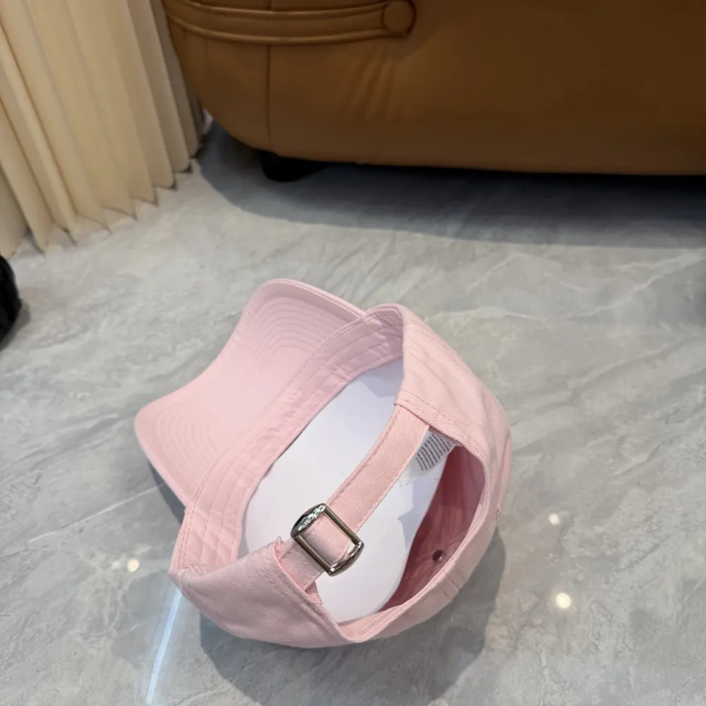 Celine Women Richelieu Cap In Cotton Twill-Pink - image 7