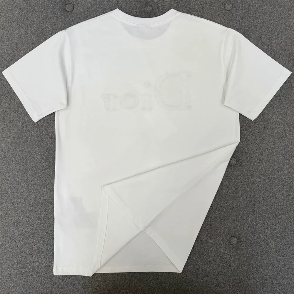Dior Women Reverse T-Shirt Relaxed Fit White Cotton Jersey - image 7