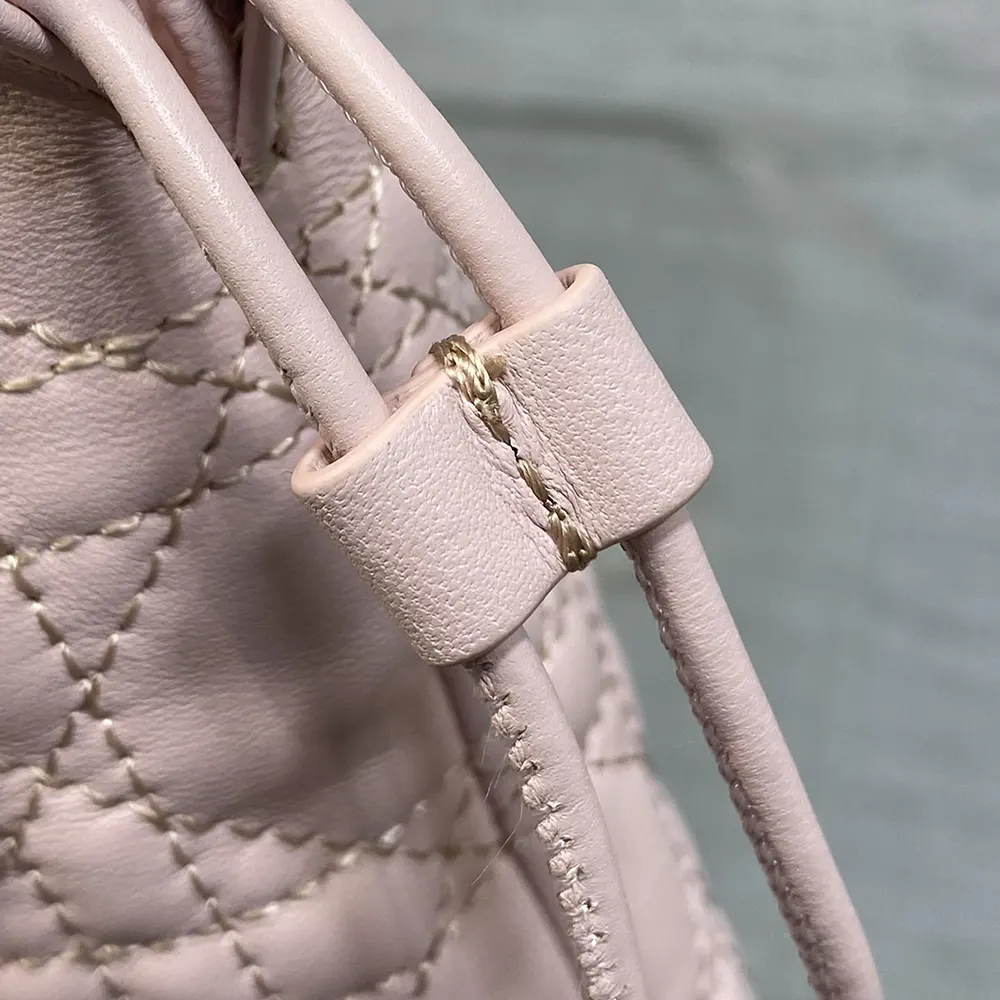 Dior Women Adiorable Mini Bucket Bag Soupir Pink Cannage Lambskin - image 8