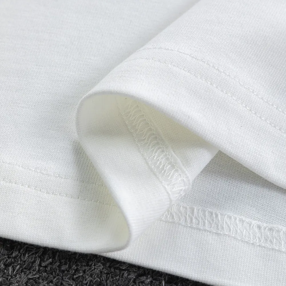 Dior Women T-Shirt with Dior Clover Embroidery Relaxed Fit White Cotton Jersey - image 6