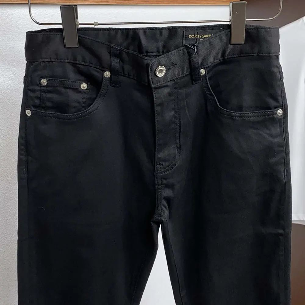Dolce Gabbana D&G Men Black Wash Skinny Stretch Jeans-GY07LDG8 - image 7