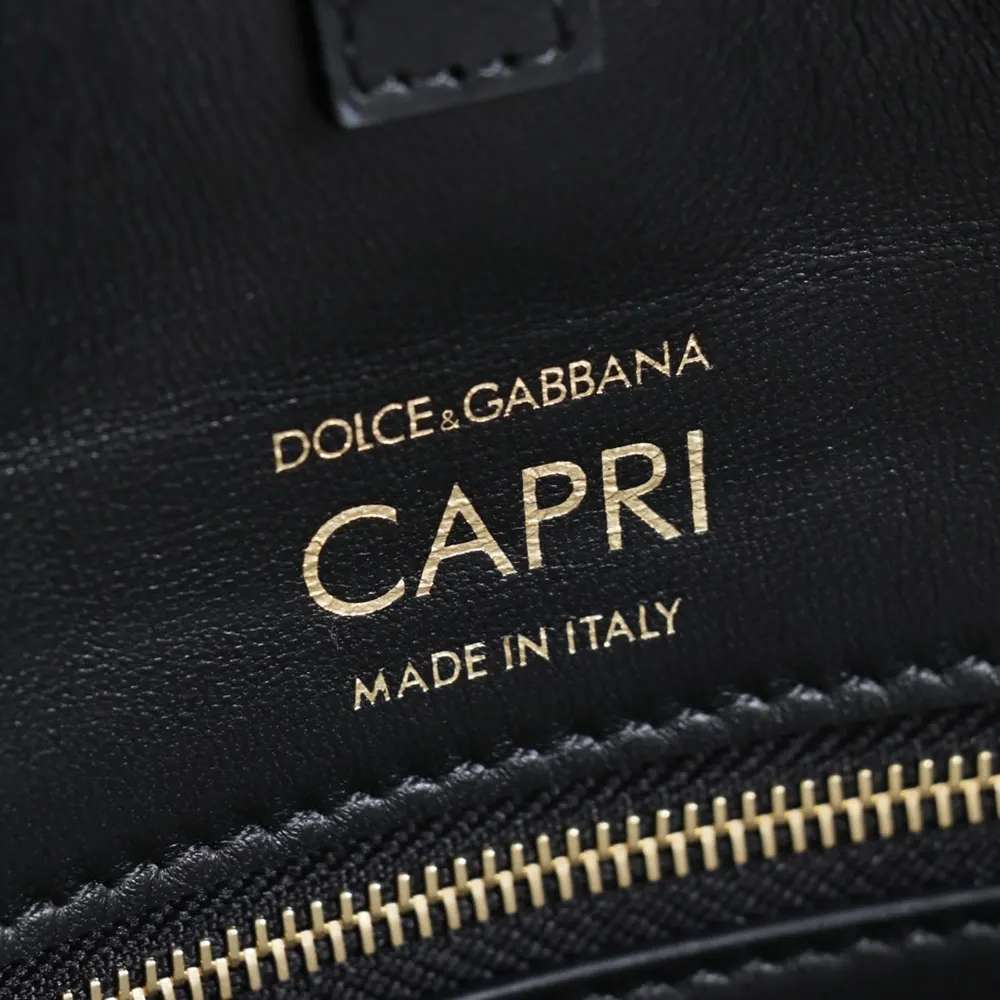 Dolce Gabbana D&G Women Capri Crow’S Nest-Black - image 10