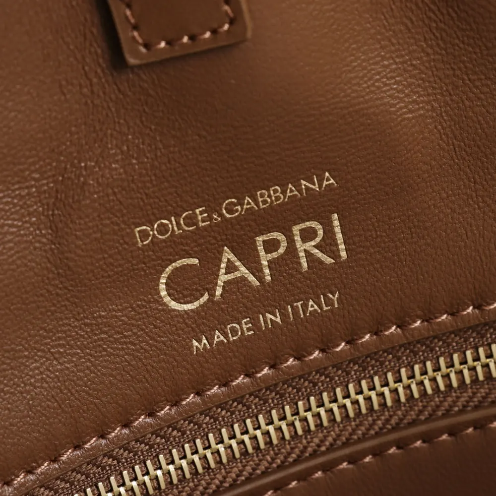 Dolce Gabbana D&G Women Capri Crow’S Nest-Brown - image 9