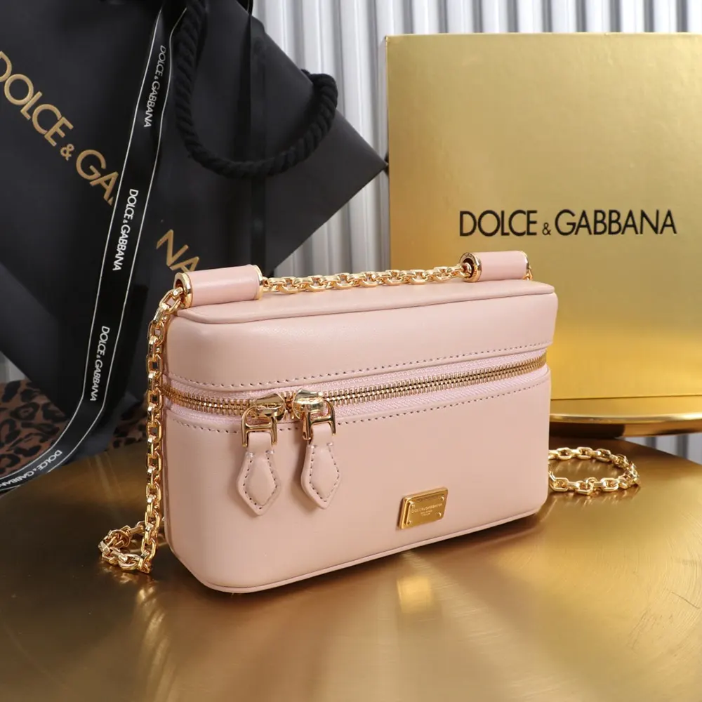 Dolce Gabbana D&G Women Sicily Crossbody Bag-Pink - image 4