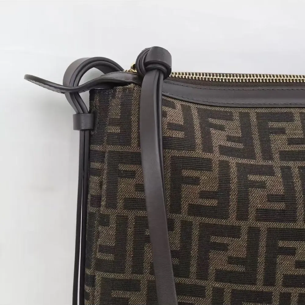 Fendi Men Simply FF Shoulder Bag with Fendi Baguette Motif - image 8