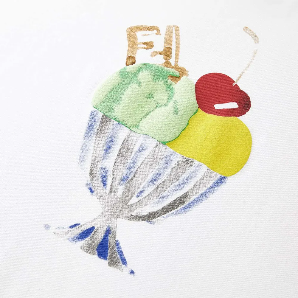 Fendi Women White Cotton T-shirt - image 6