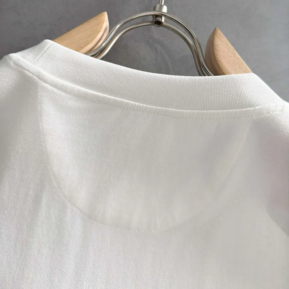 Fendi Women White Cotton T-shirt - image 8