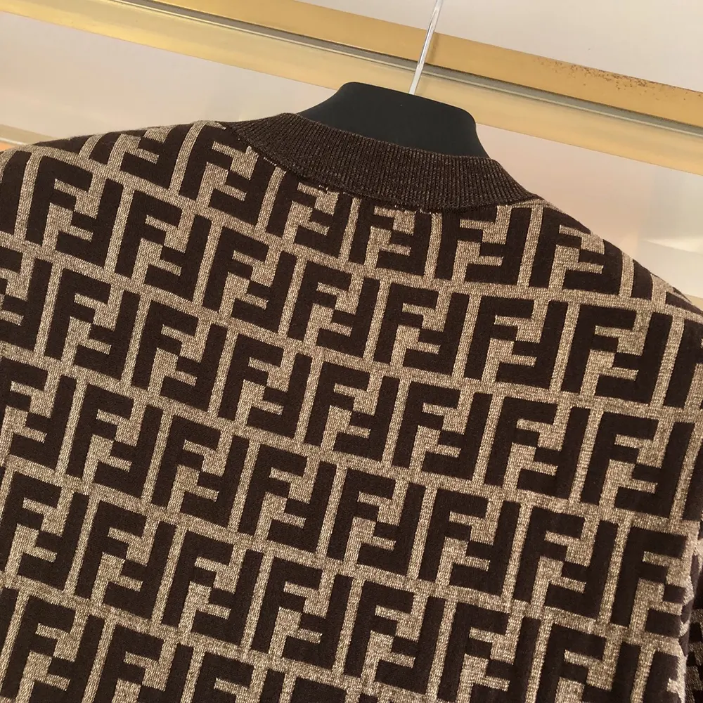 Fendi Women Brown FF Cotton Dress - image 8