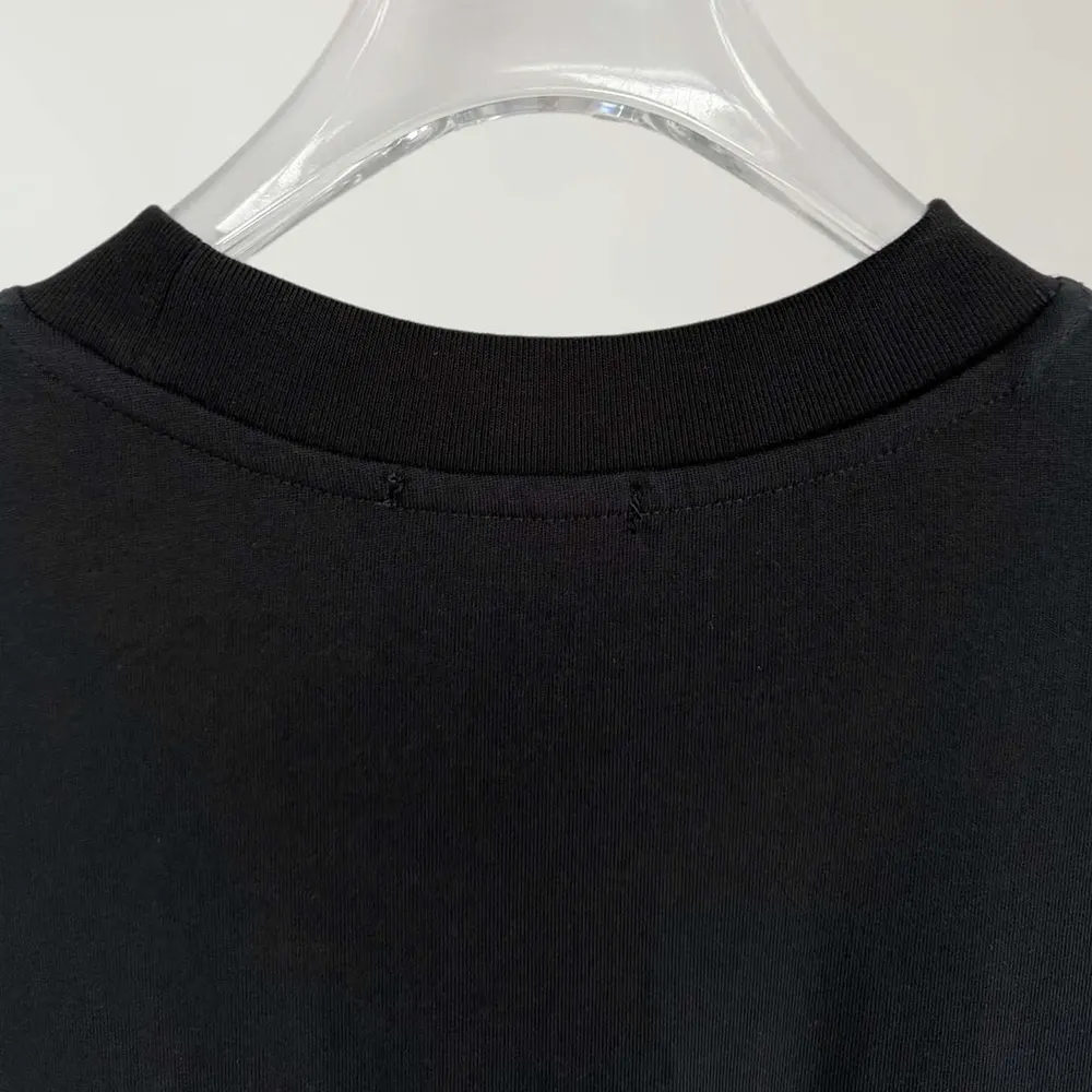 Fendi Men Dark Blue Cotton T-shirt - image 5
