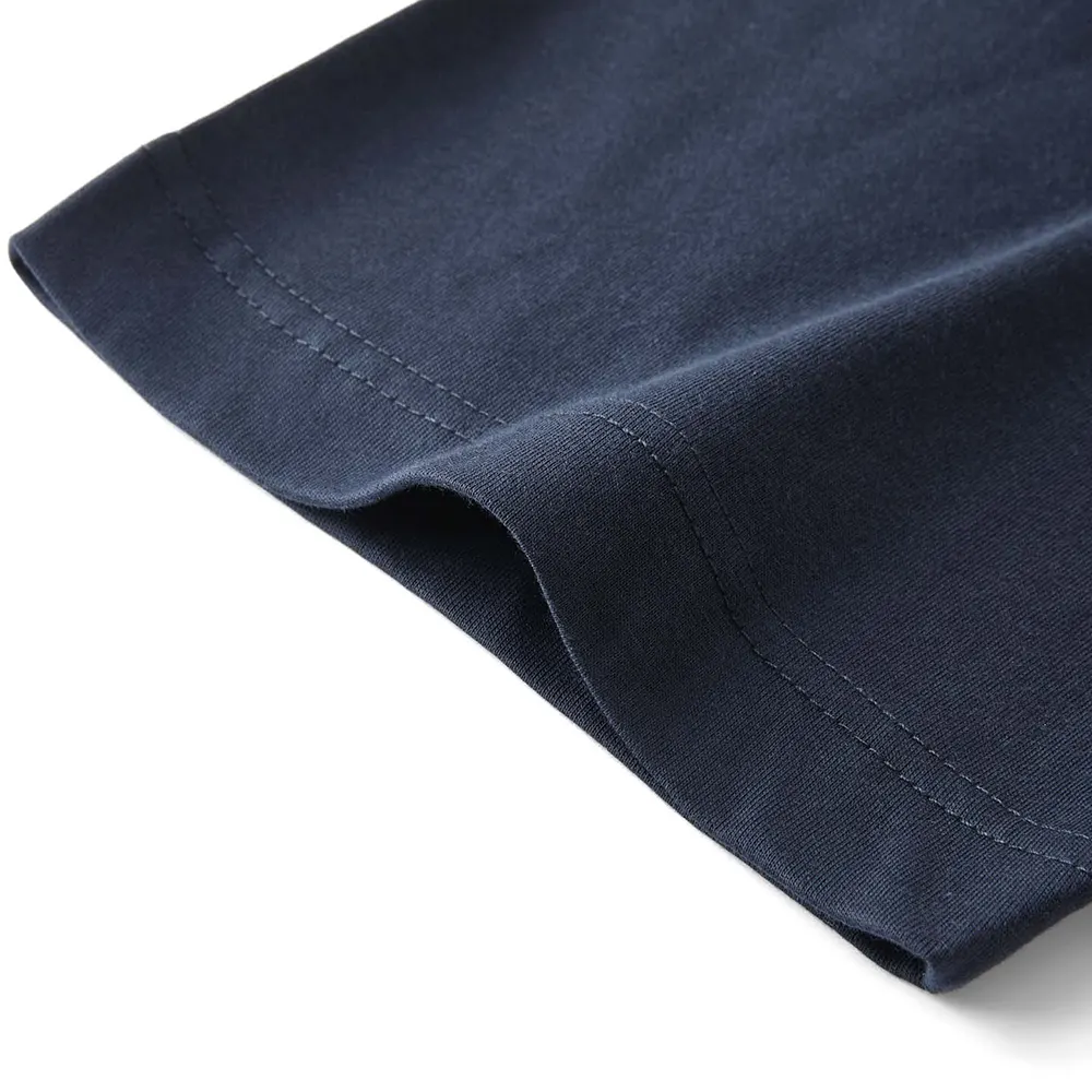 Fendi Men Dark Blue Cotton T-shirt - image 8