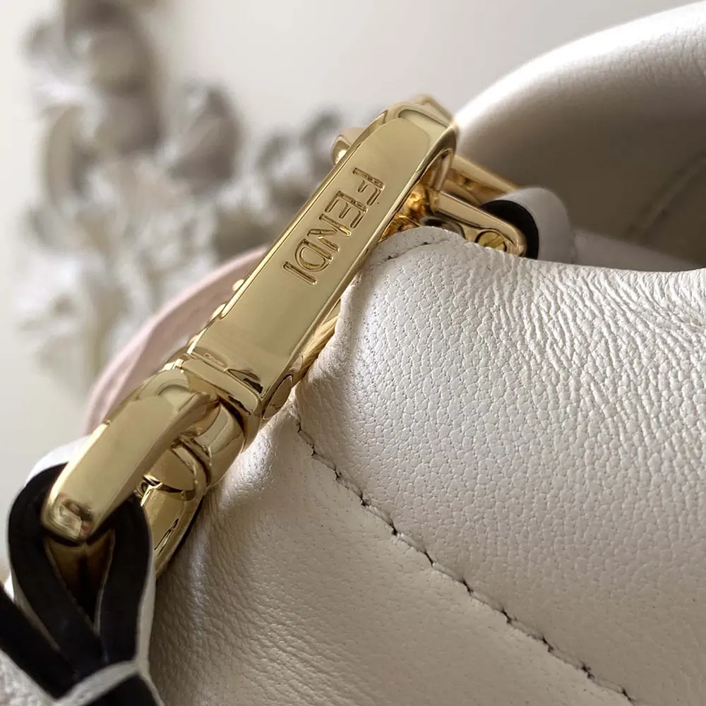 Fendi Women Mamma Baguette Large Nappa Leather Bag - image 17