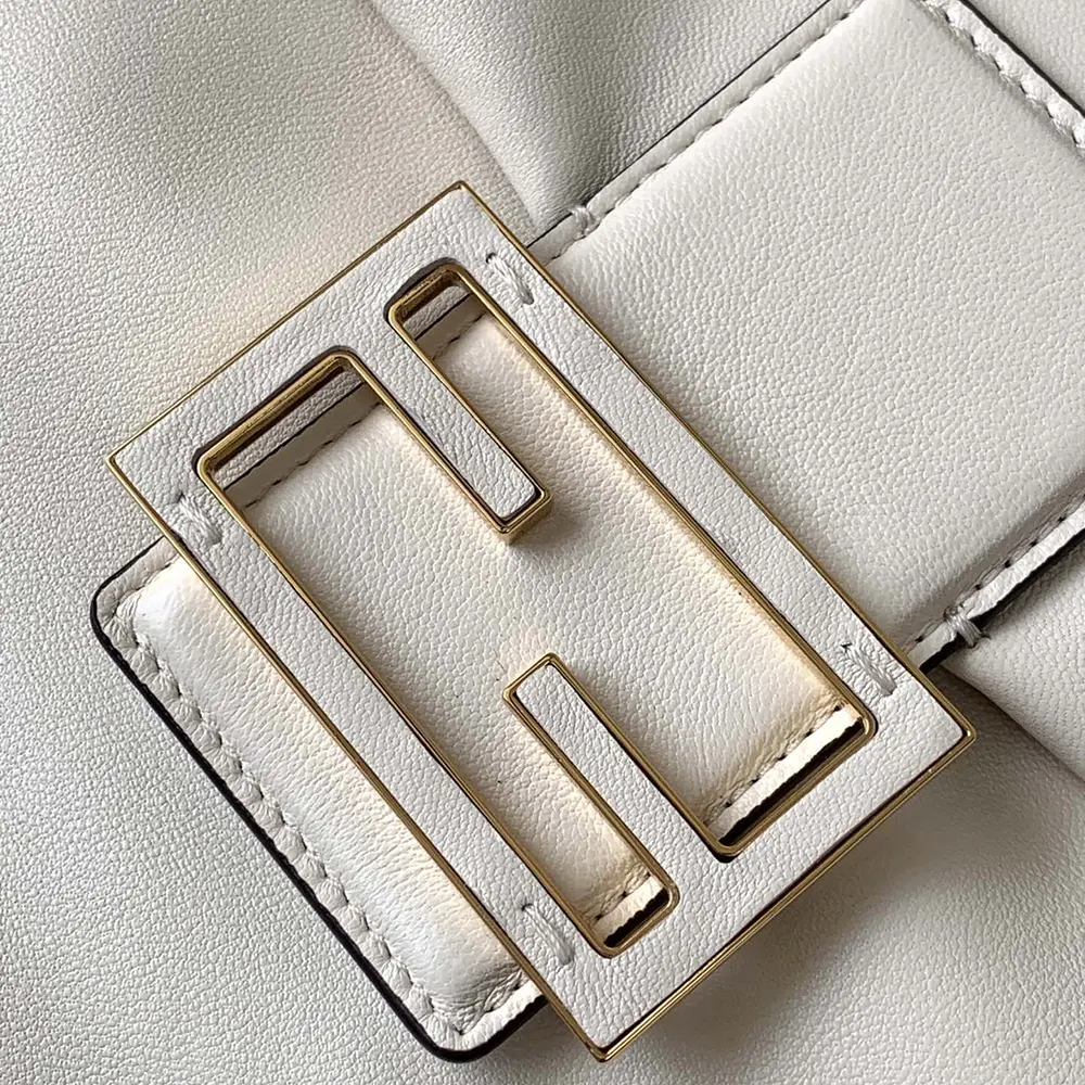 Fendi Women Mamma Baguette Large Nappa Leather Bag - image 16