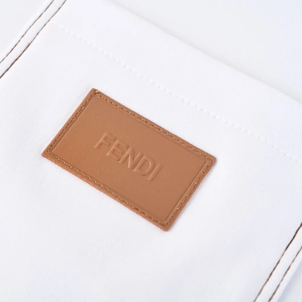 Fendi Women White Cotton T-shirt - image 9
