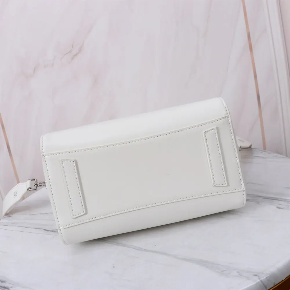 Givenchy Women Small Antigona Bag in Box Leather-White - image 5