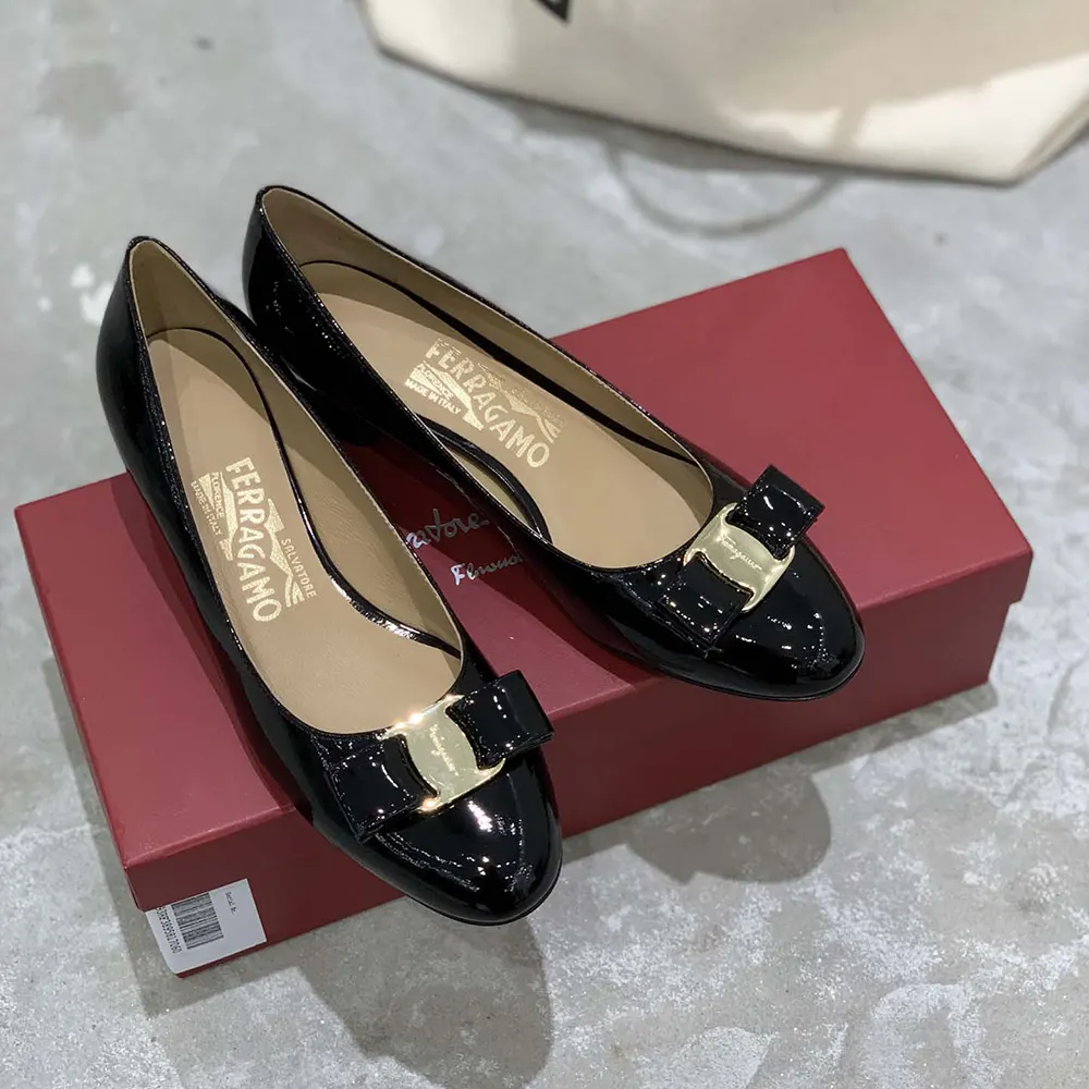 Salvatore Ferragamo Women Vara Pump-Black - image 5
