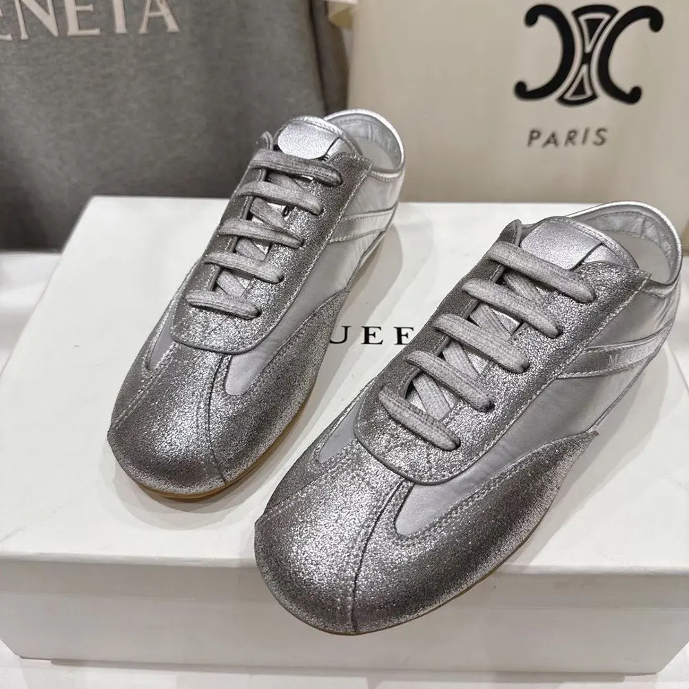 Alexander Mcqueen Unisex Boxe Sneaker in Silver - image 7