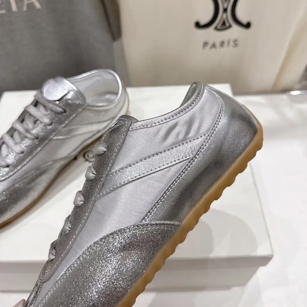 Alexander Mcqueen Unisex Boxe Sneaker in Silver - image 8