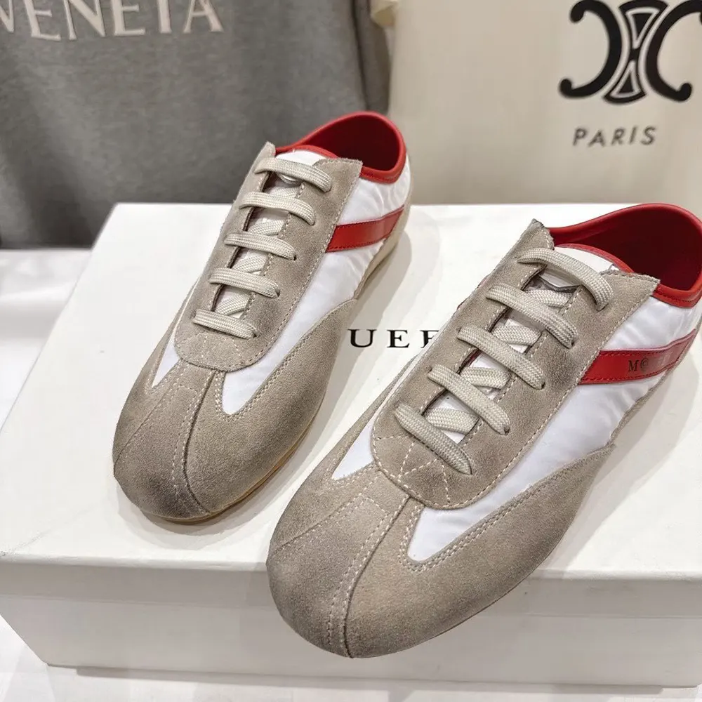 Alexander Mcqueen Unisex Boxe Sneaker in White/Red - image 7