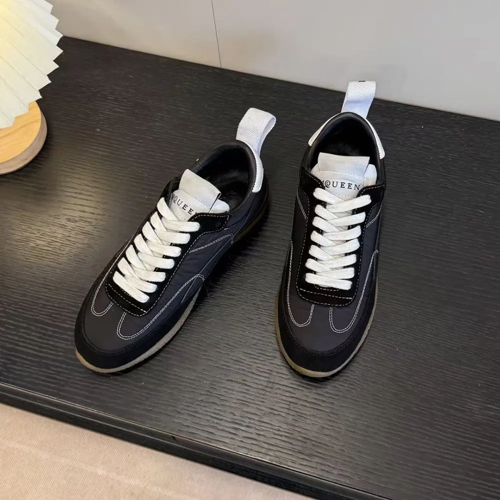 Top view showing lace closure of Alexander Mcqueen Unisex EC1 Sneaker