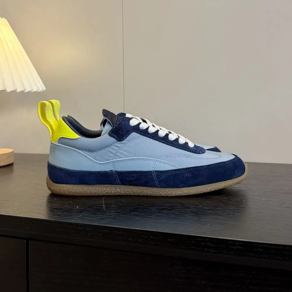 Close-up on lace-up and signature oversized sole detail of Alexander Mcqueen EC1 sneaker