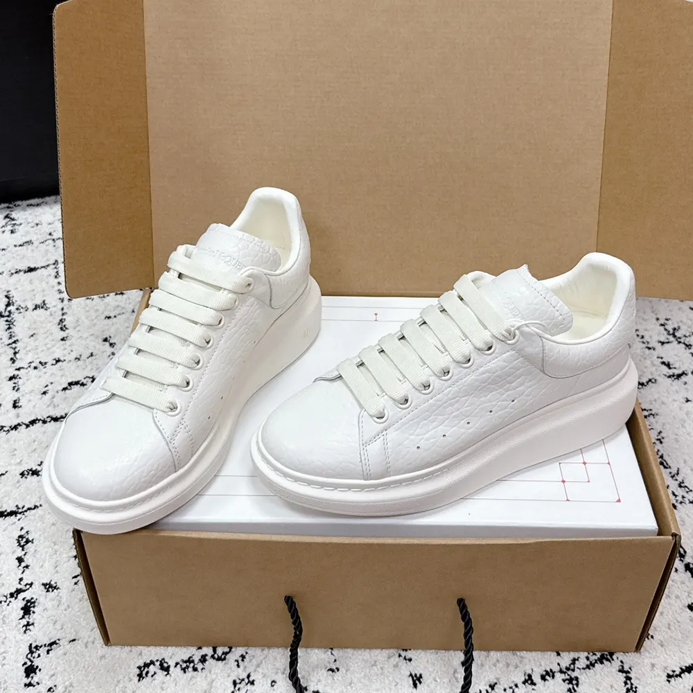 Top view showing lace closure on Alexander Mcqueen Unisex Oversized Sneaker