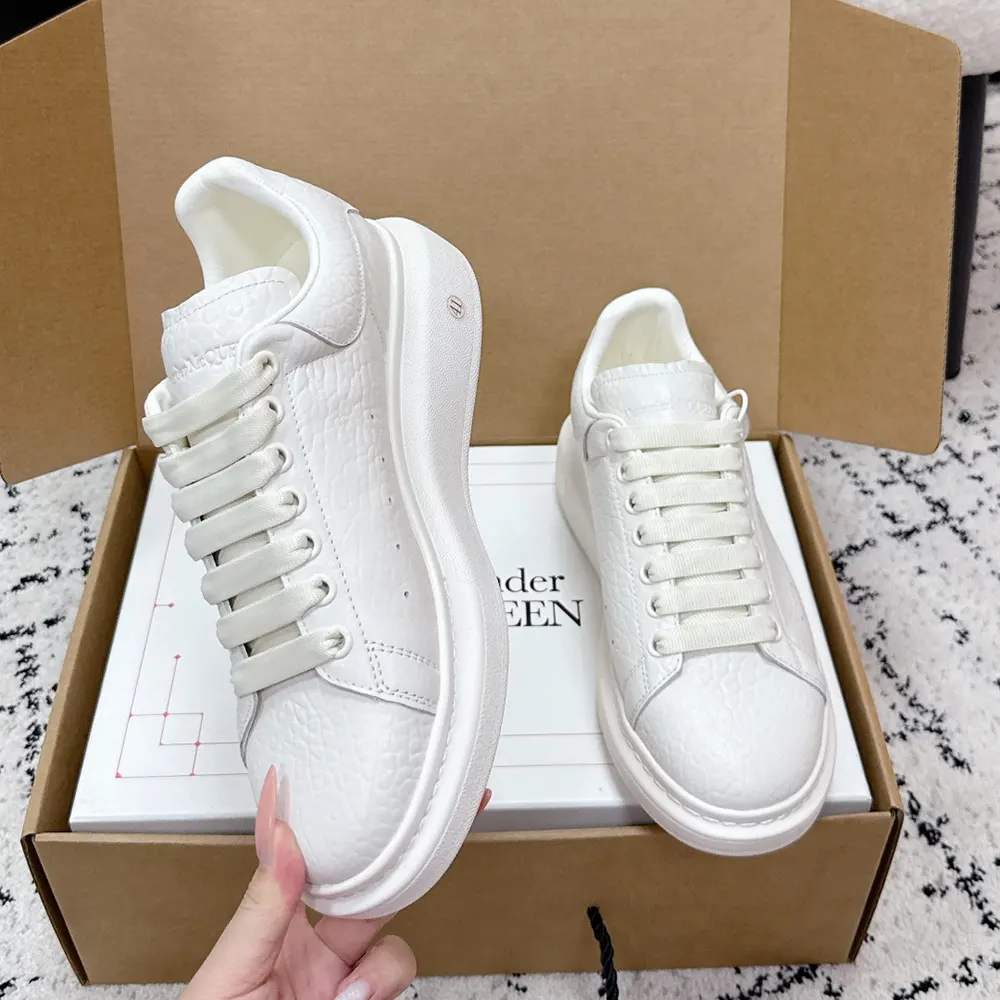 Alexander Mcqueen Unisex Oversized Sneaker in Off White - image 4