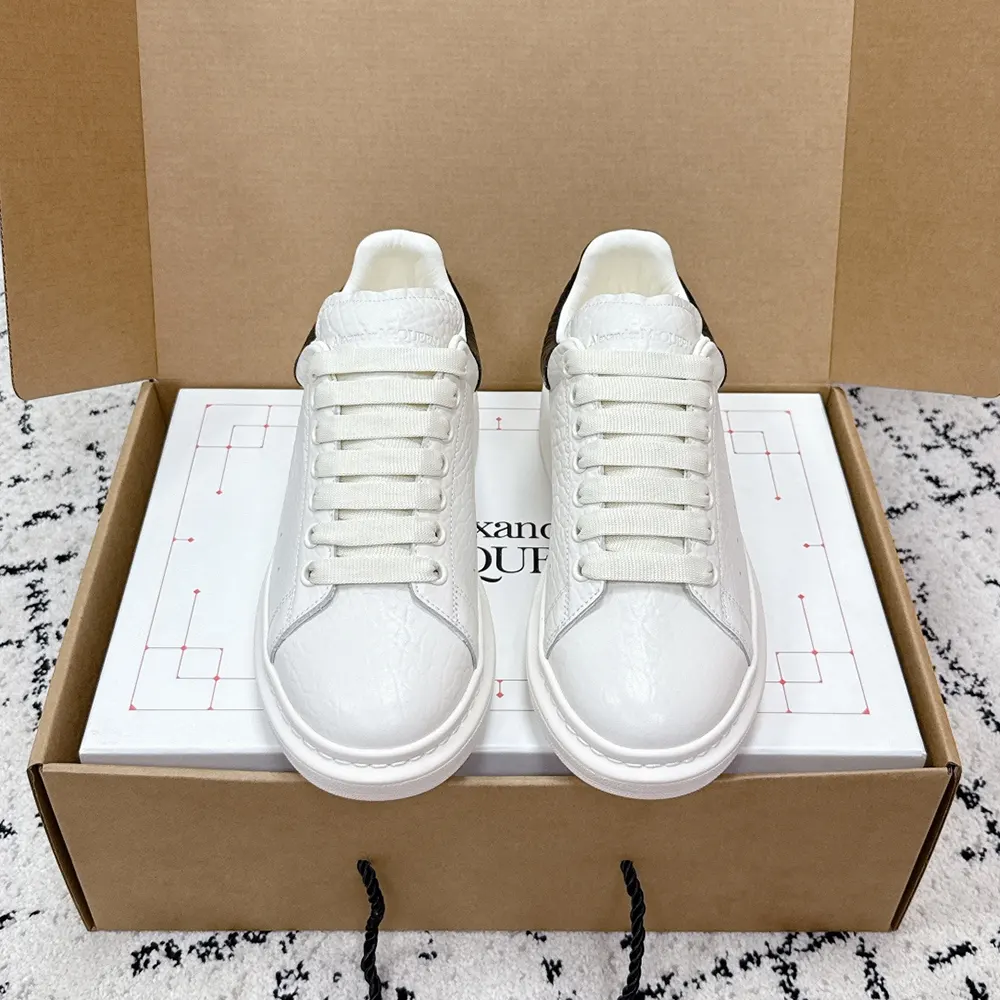 Close-up of the exaggerated sole on Alexander Mcqueen Unisex Oversized Sneaker