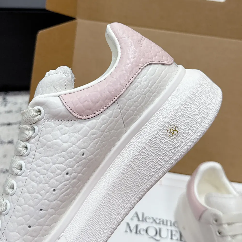 Alexander Mcqueen Unisex Oversized Sneaker in Off White/Pink - image 8