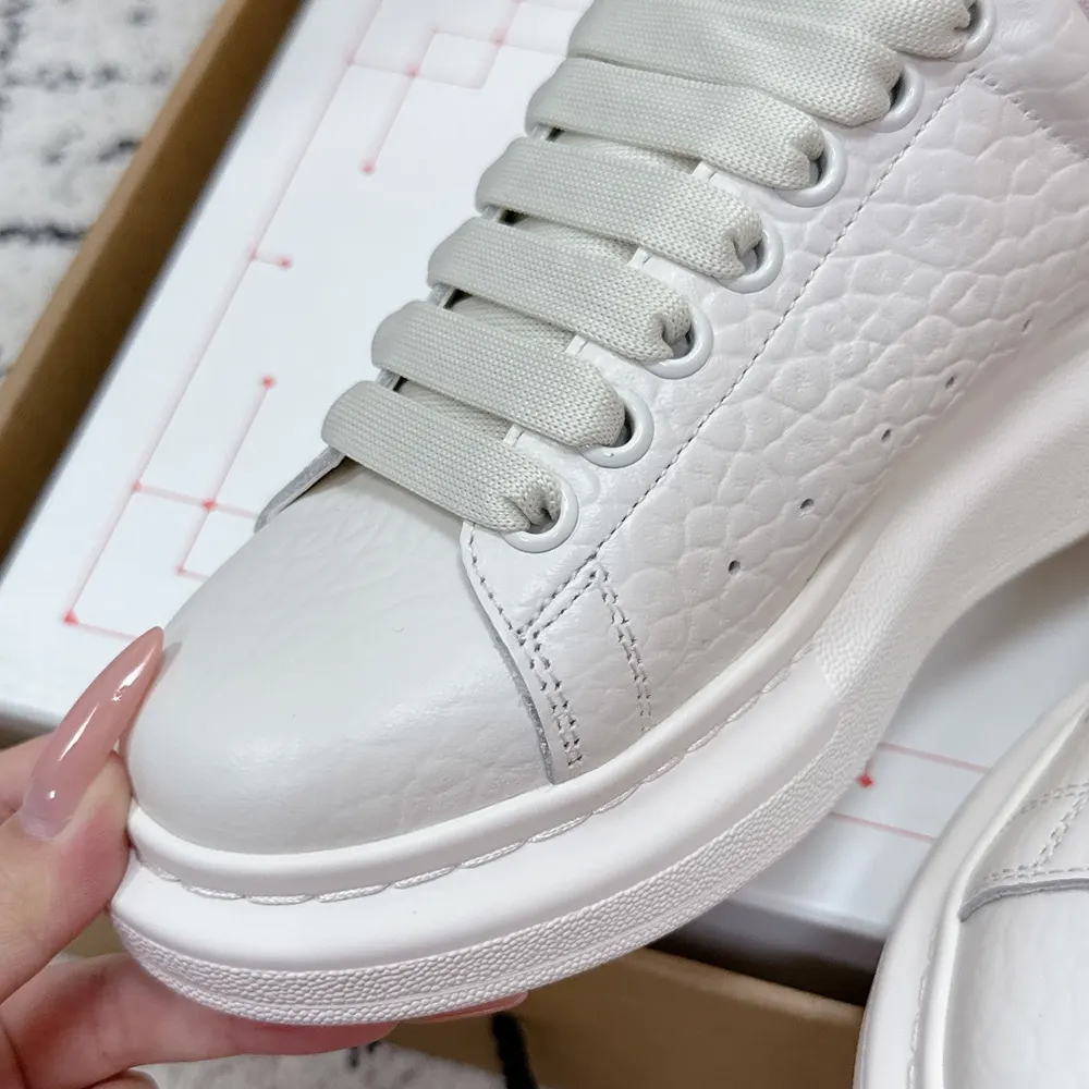 Alexander Mcqueen Unisex Oversized Sneaker in Off White/Pink - image 9