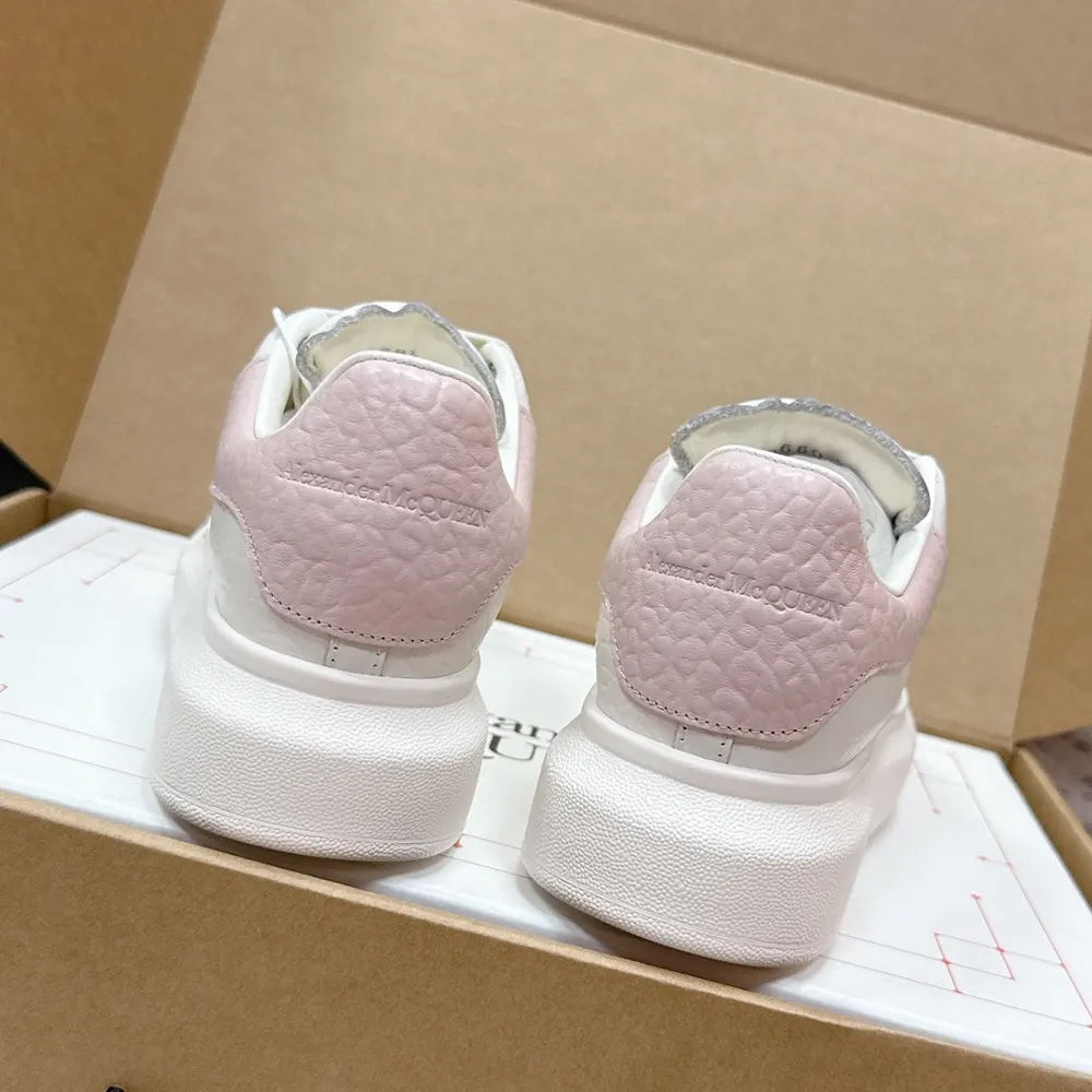 Alexander Mcqueen Unisex Oversized Sneaker in Off White/Pink - image 7