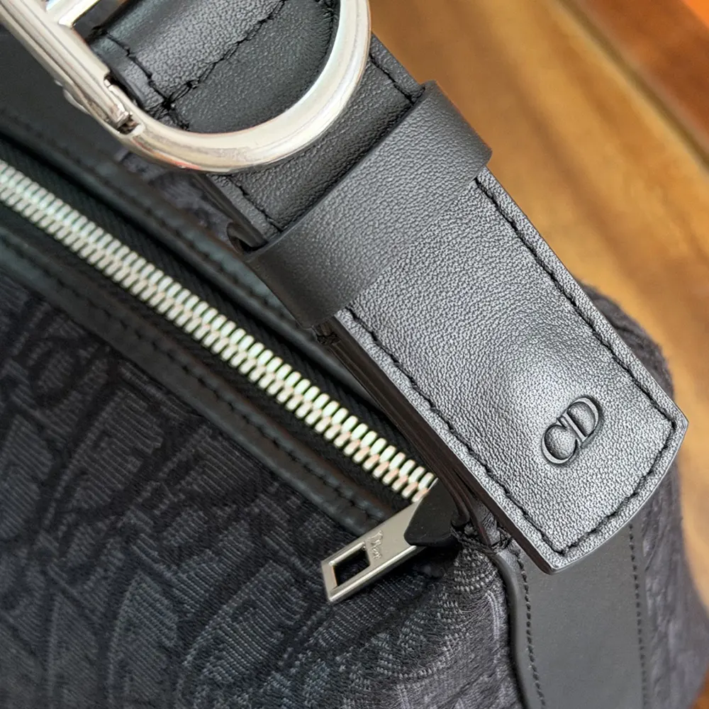 Dior Men Jett Pouch Black Dior Oblique Jacquard - image 7