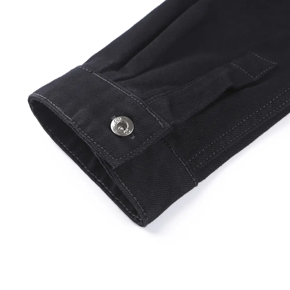 Dior Men Overshirt with Dior Clover Embroidery Black Cotton Twill - image 10