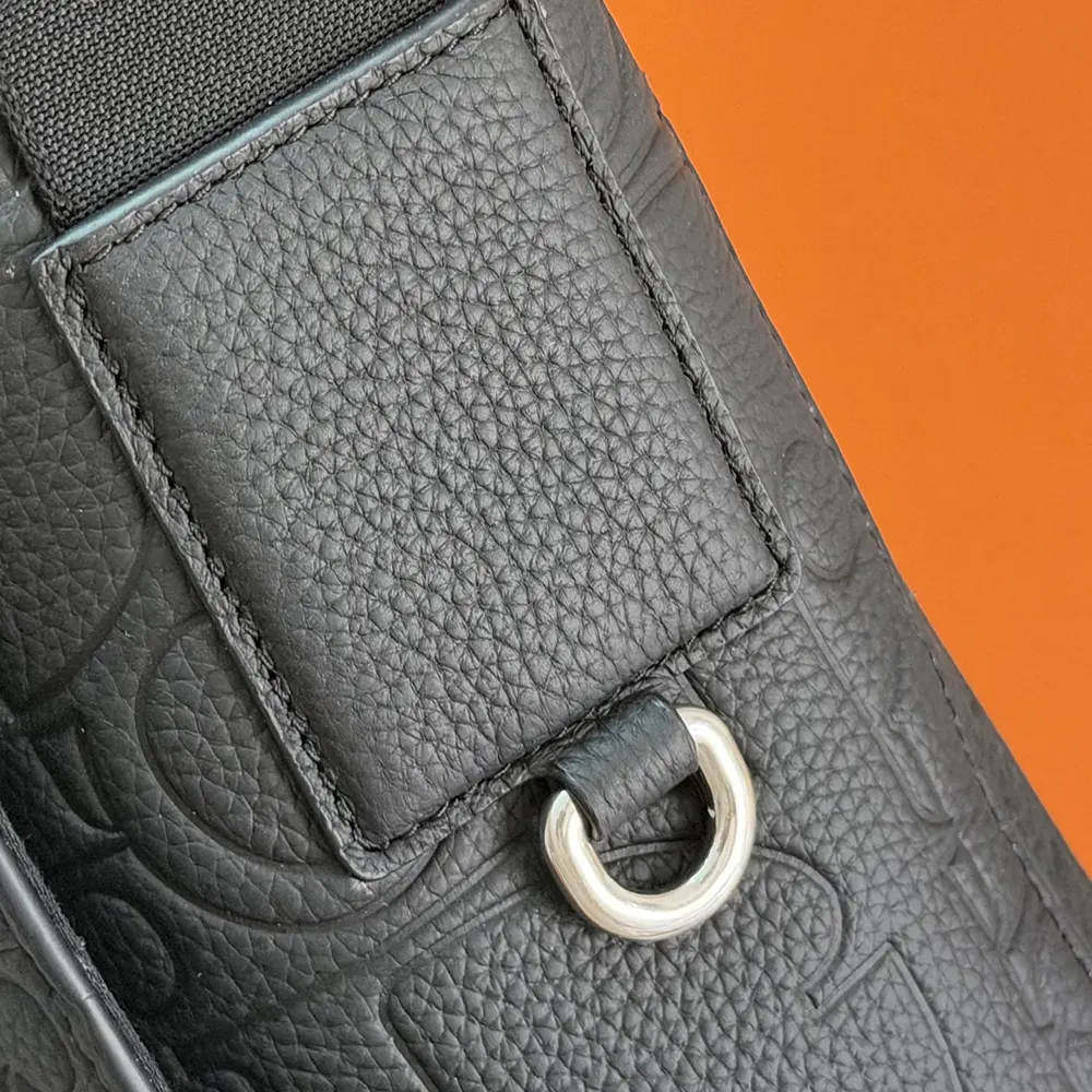 Dior Men Small Dior Jett Messenger Bag with Flap Black Dior Gravity Leather - image 9