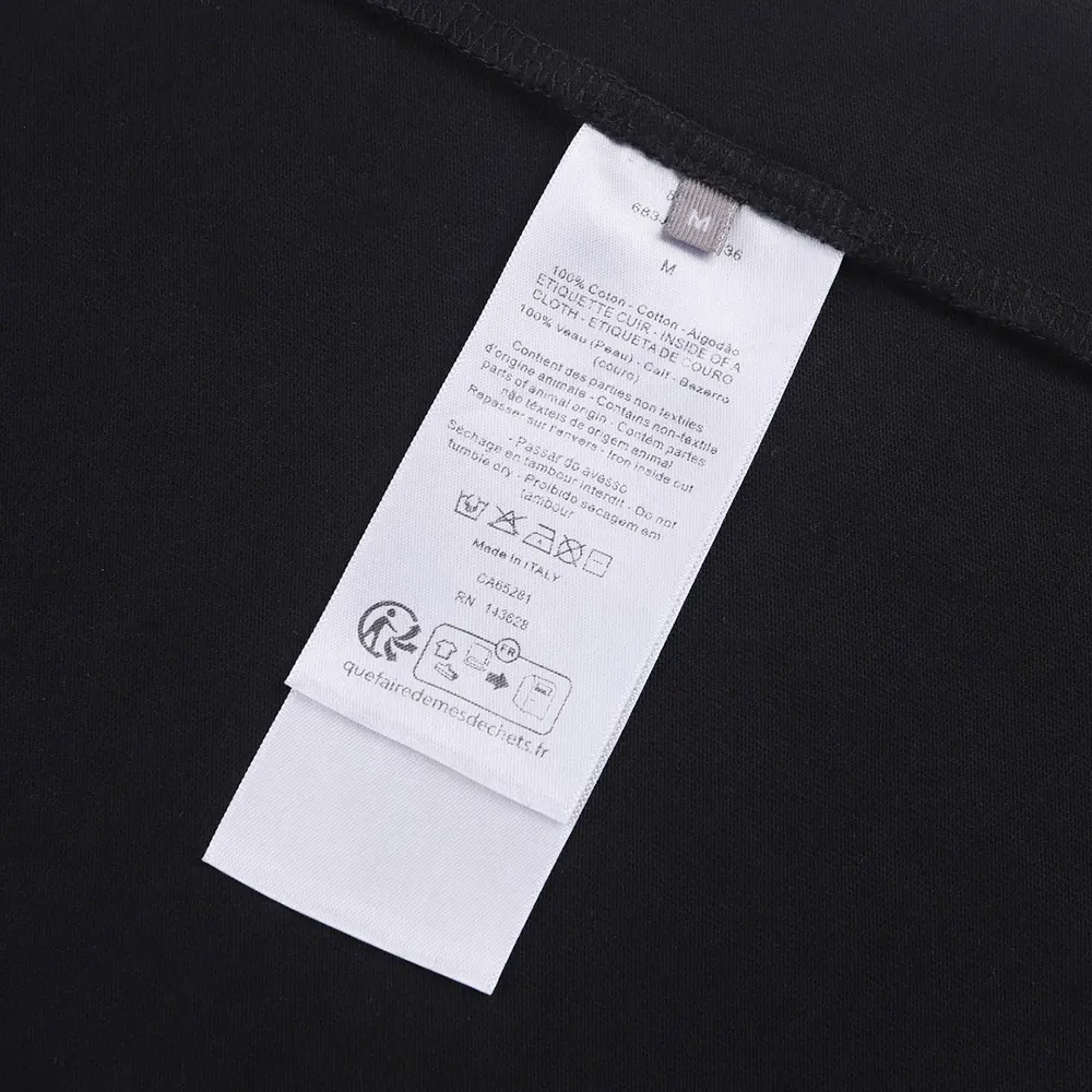 Dior Women T-Shirt with Embroidery Relaxed Fit Black and White Cotton Jersey - image 10