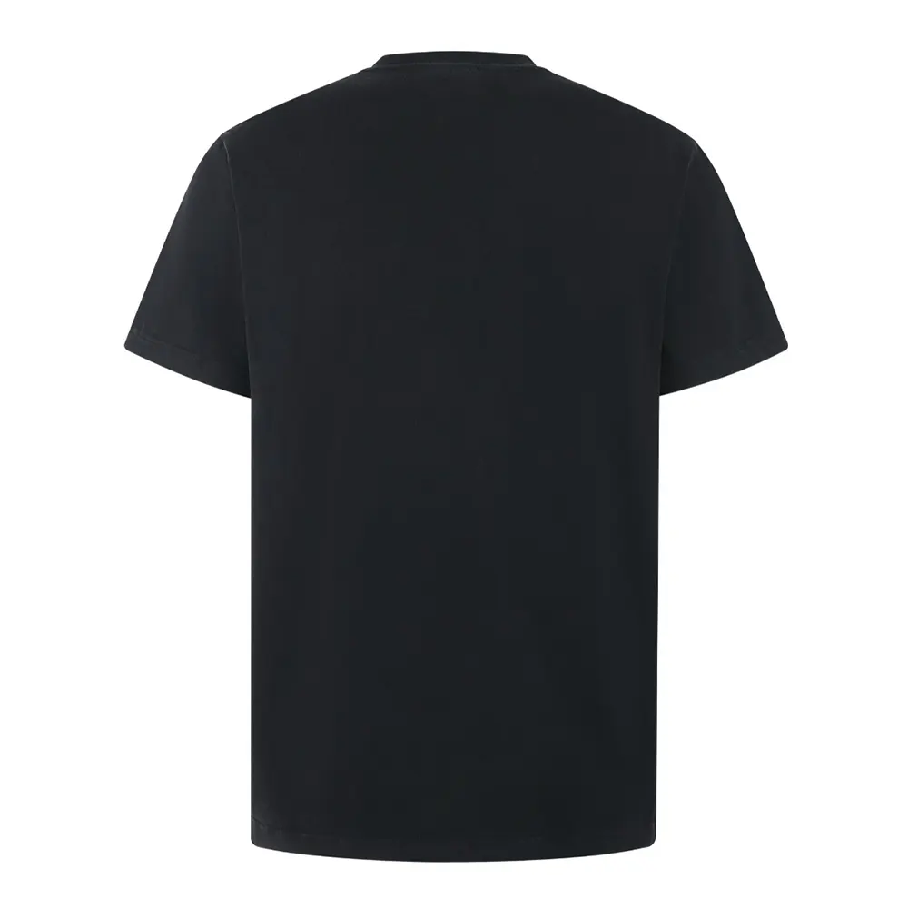 Side angle showing relaxed fit of Dior Women T-Shirt with Embroidery