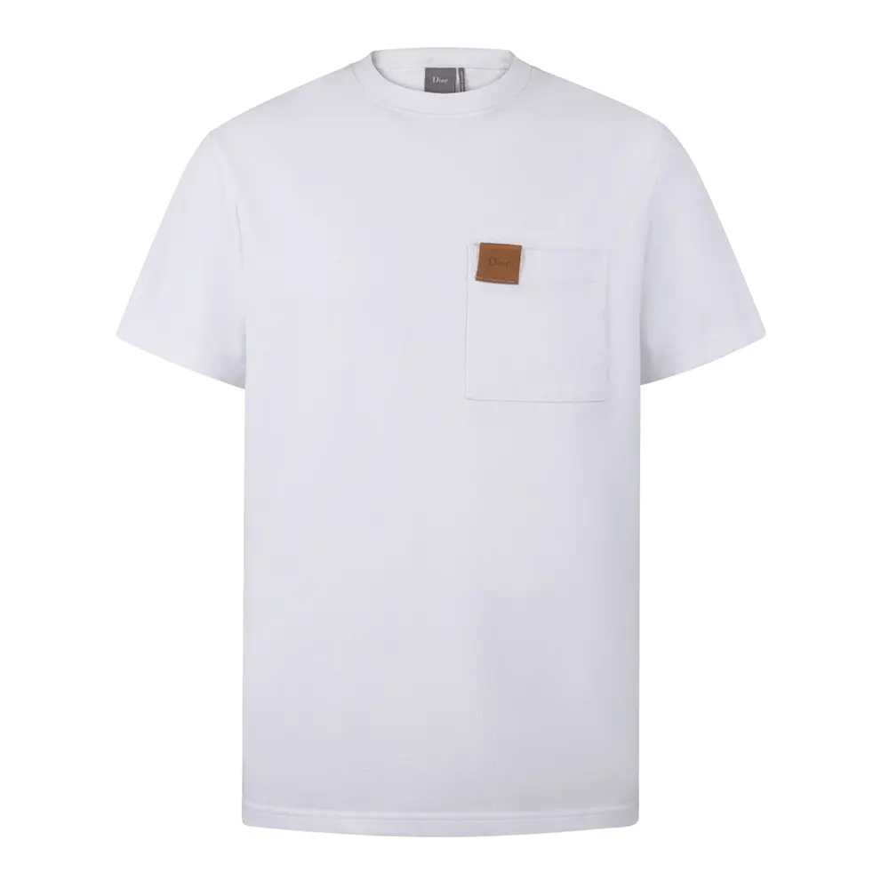 Close-up of pocket detail and fabric texture on Dior Women T-Shirt