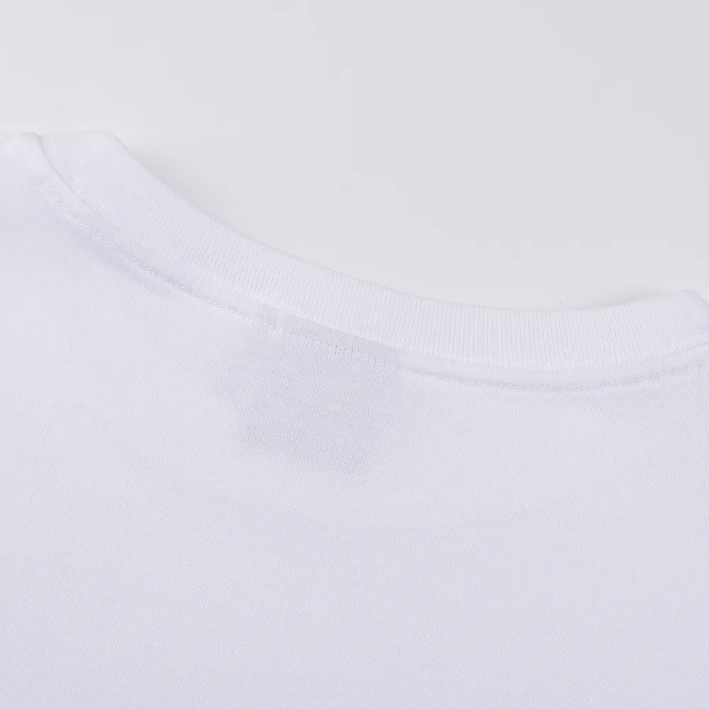 Dior Women T-Shirt with Pocket Relaxed Fit White Cotton Jersey - image 9