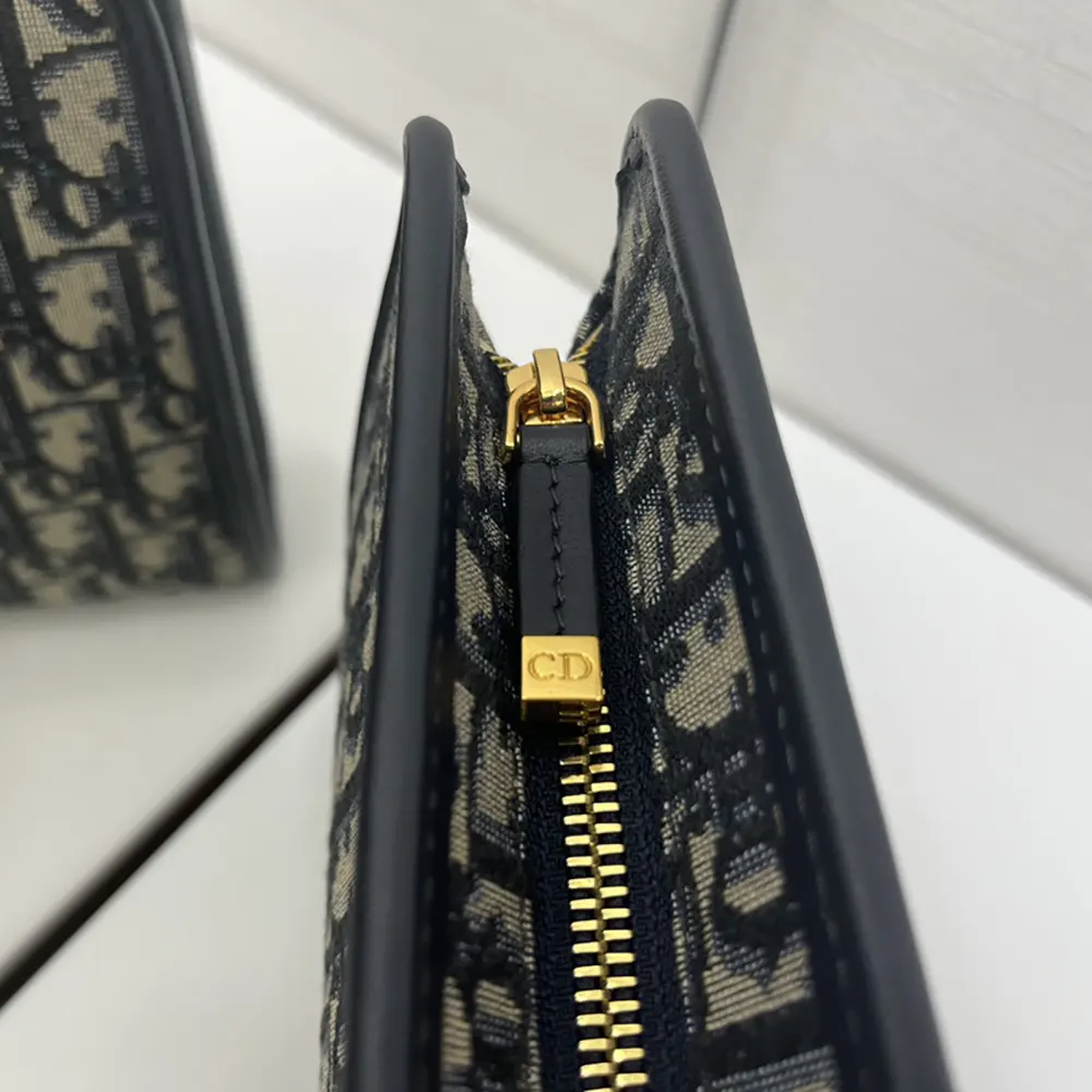 Dior Women 30 Montaigne Dea Pouch Blue Dior Oblique Jacquard - image 7