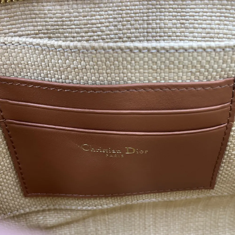 Dior Women 30 Montaigne Dea Pouch Natural Cannage Raffia - image 10