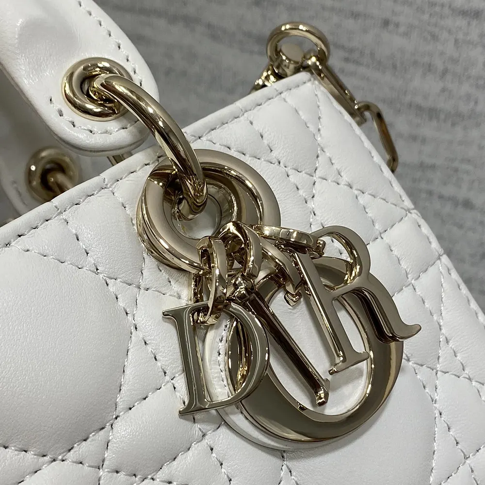 Dior Women Lady D-Joy Micro Bag Latte Cannage Lambskin - image 9