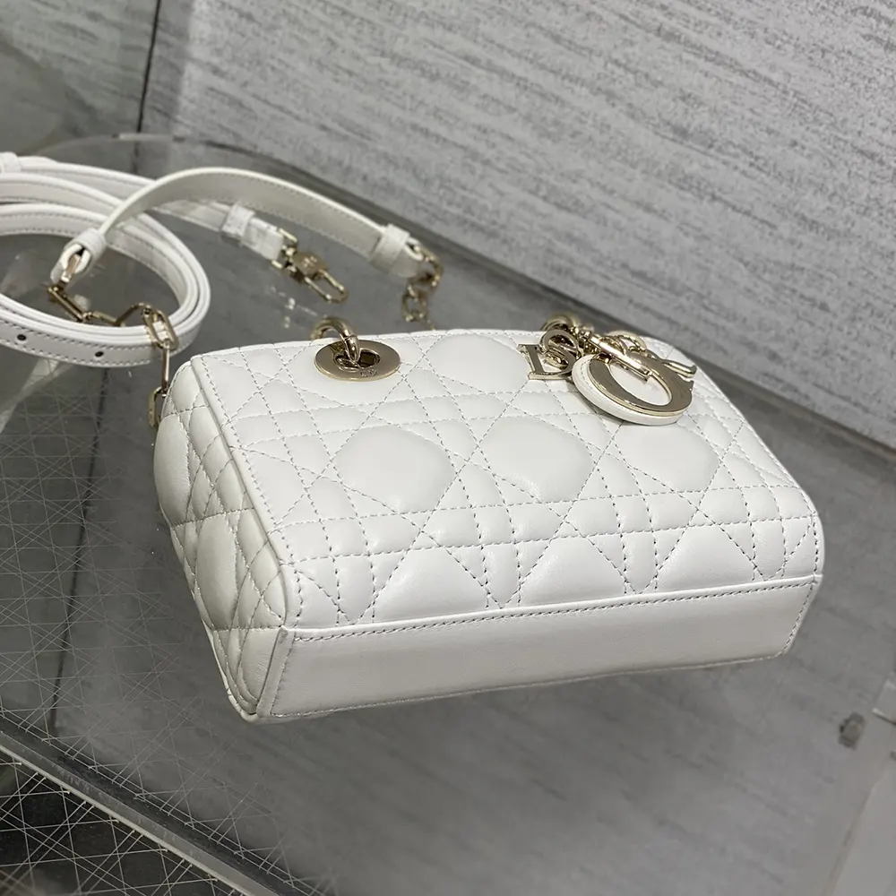 Dior Women Lady D-Joy Micro Bag Latte Cannage Lambskin - image 5