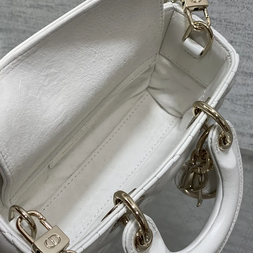 Dior Women Lady D-Joy Micro Bag Latte Cannage Lambskin - image 7